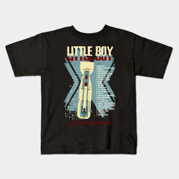 Little Boy Bomb Kids T-Shirt by Insomnia_Project